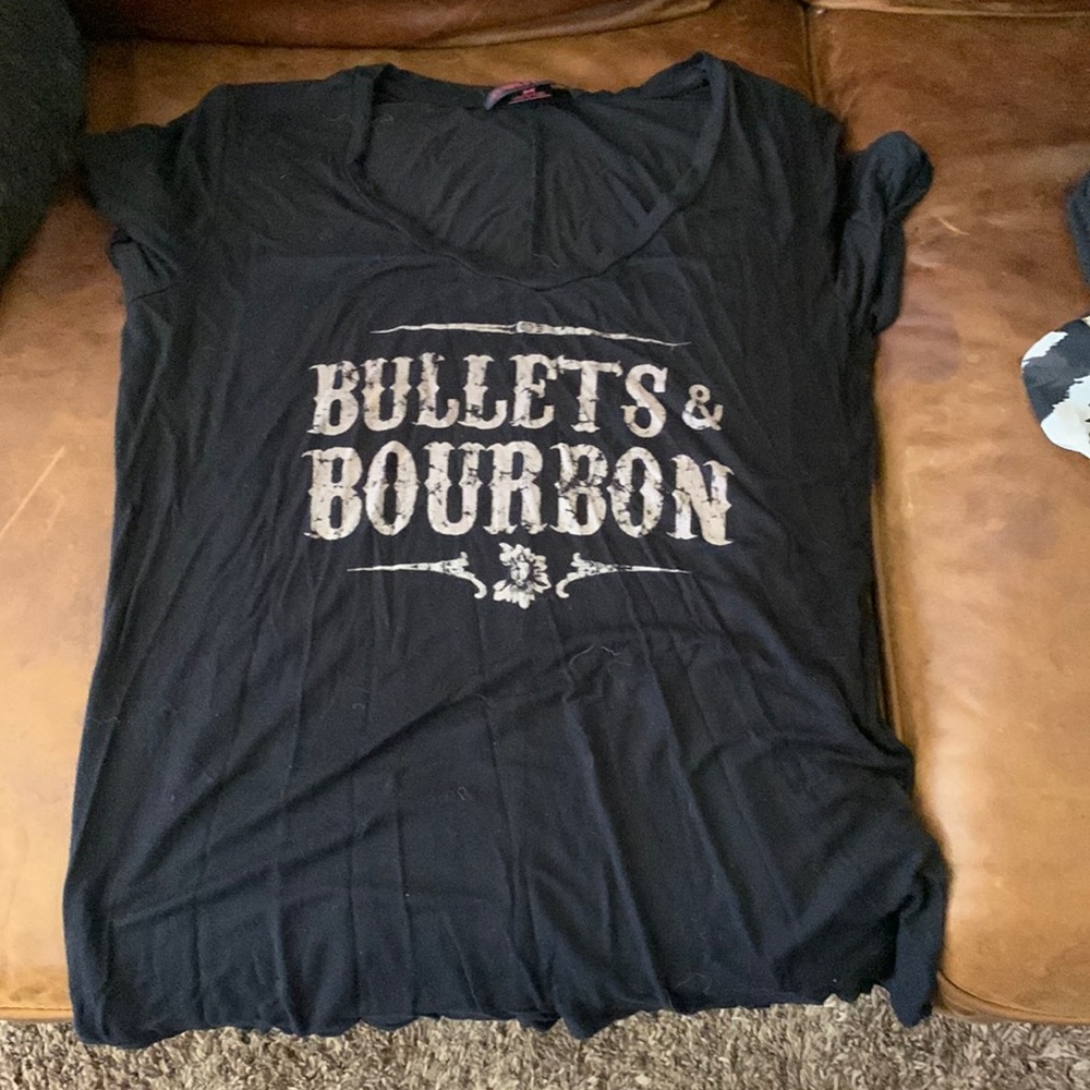 Bullets & Bourbon tee